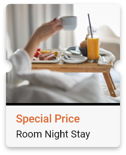3500 + Taxes Room Night Stay