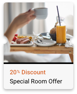20% Discount Special Room Offer